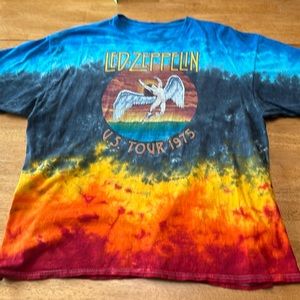 XXL retro Led Zepplin tye dye Tshirt
